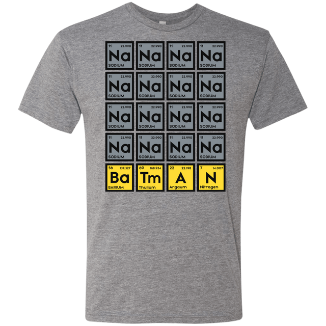 T-Shirts Premium Heather / S Batmanium Men's Triblend T-Shirt