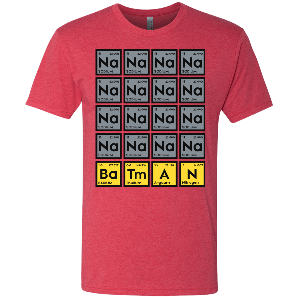 T-Shirts Vintage Red / S Batmanium Men's Triblend T-Shirt