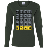 T-Shirts Forest / S Batmanium Women's Long Sleeve T-Shirt