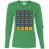 T-Shirts Irish Green / S Batmanium Women's Long Sleeve T-Shirt
