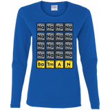 T-Shirts Royal / S Batmanium Women's Long Sleeve T-Shirt