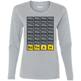 T-Shirts Sport Grey / S Batmanium Women's Long Sleeve T-Shirt