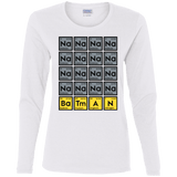 T-Shirts White / S Batmanium Women's Long Sleeve T-Shirt