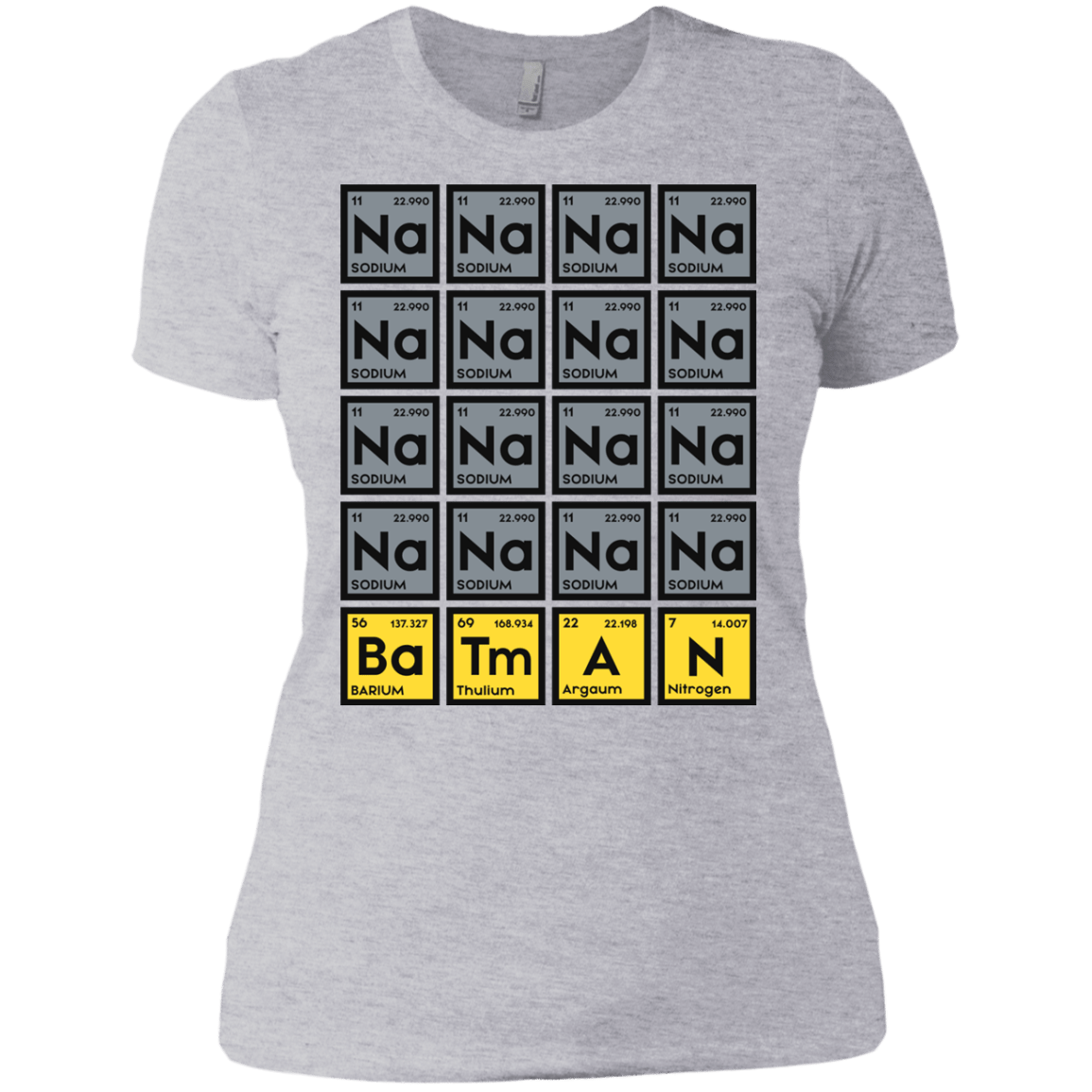 T-Shirts Heather Grey / X-Small Batmanium Women's Premium T-Shirt