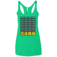 T-Shirts Envy / X-Small Batmanium Women's Triblend Racerback Tank