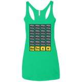 T-Shirts Envy / X-Small Batmanium Women's Triblend Racerback Tank
