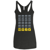 T-Shirts Vintage Black / X-Small Batmanium Women's Triblend Racerback Tank