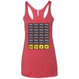 T-Shirts Vintage Red / X-Small Batmanium Women's Triblend Racerback Tank