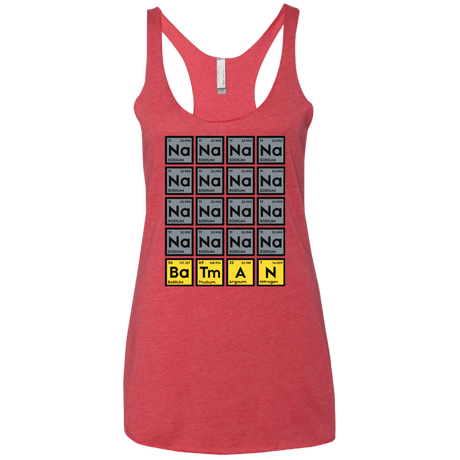 T-Shirts Vintage Red / X-Small Batmanium Women's Triblend Racerback Tank