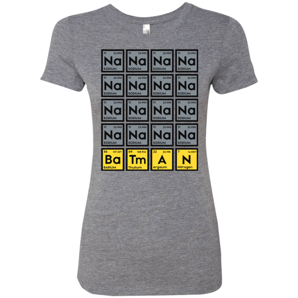 T-Shirts Premium Heather / S Batmanium Women's Triblend T-Shirt