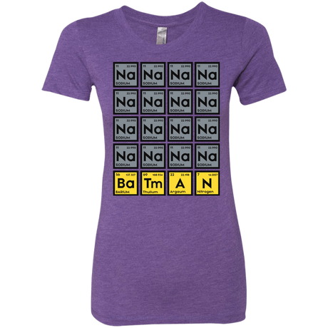 T-Shirts Purple Rush / S Batmanium Women's Triblend T-Shirt