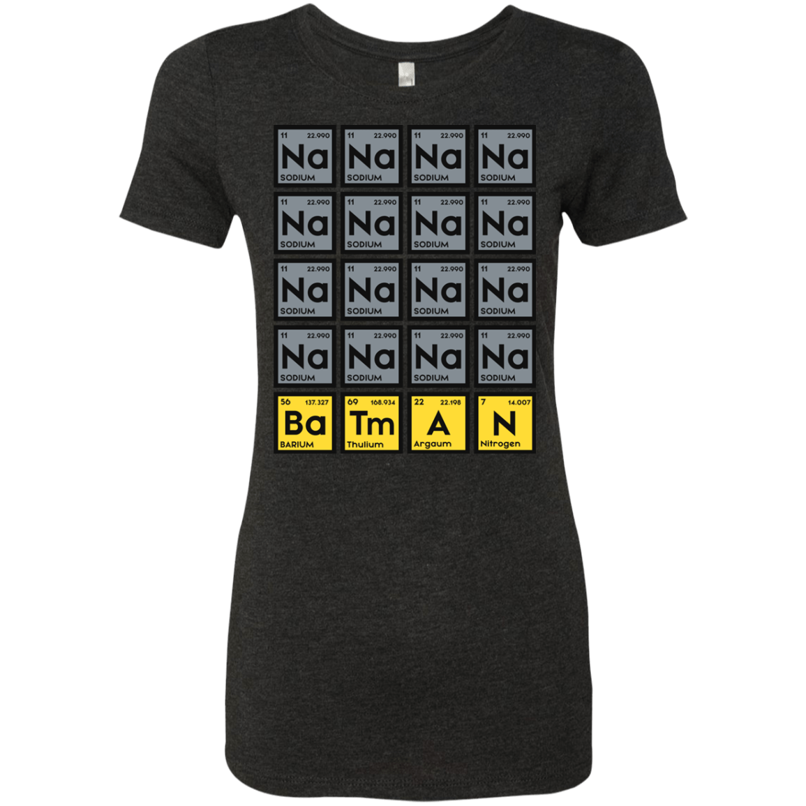 T-Shirts Vintage Black / S Batmanium Women's Triblend T-Shirt