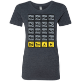 T-Shirts Vintage Navy / S Batmanium Women's Triblend T-Shirt