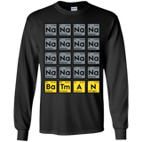 T-Shirts Black / YS Batmanium Youth Long Sleeve T-Shirt