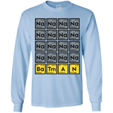 T-Shirts Light Blue / YS Batmanium Youth Long Sleeve T-Shirt