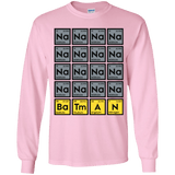 T-Shirts Light Pink / YS Batmanium Youth Long Sleeve T-Shirt