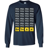 T-Shirts Navy / YS Batmanium Youth Long Sleeve T-Shirt