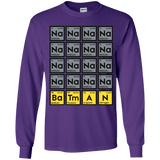 T-Shirts Purple / YS Batmanium Youth Long Sleeve T-Shirt
