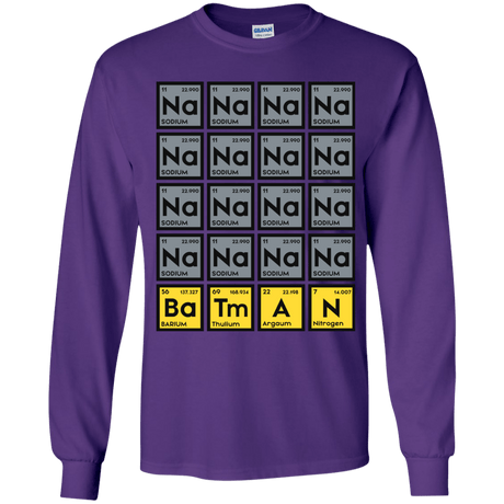 T-Shirts Purple / YS Batmanium Youth Long Sleeve T-Shirt