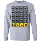 T-Shirts Sport Grey / YS Batmanium Youth Long Sleeve T-Shirt