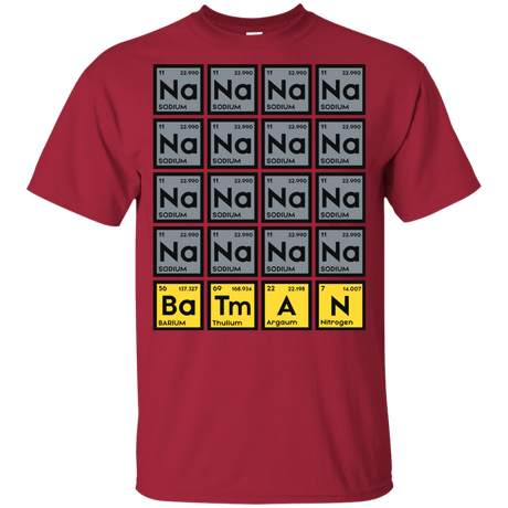 T-Shirts Cardinal / YXS Batmanium Youth T-Shirt