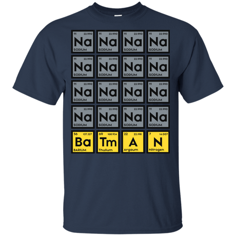 T-Shirts Navy / YXS Batmanium Youth T-Shirt