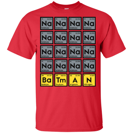 T-Shirts Red / YXS Batmanium Youth T-Shirt