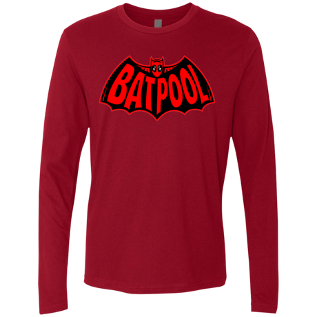 T-Shirts Cardinal / Small Batpool Men's Premium Long Sleeve