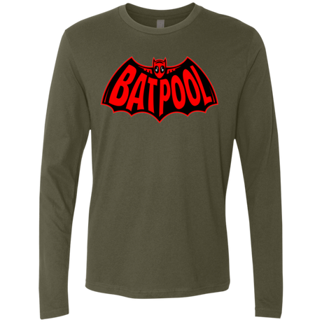 T-Shirts Military Green / Small Batpool Men's Premium Long Sleeve