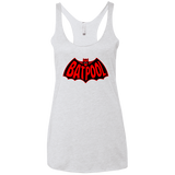T-Shirts Heather White / X-Small Batpool Women's Triblend Racerback Tank