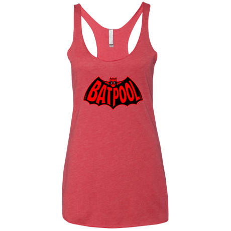 T-Shirts Vintage Red / X-Small Batpool Women's Triblend Racerback Tank