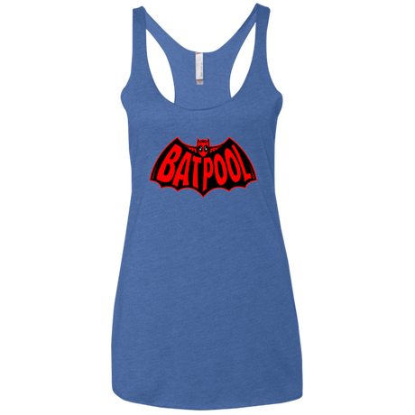 T-Shirts Vintage Royal / X-Small Batpool Women's Triblend Racerback Tank