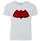 T-Shirts Heather White / YXS Batpool Youth Triblend T-Shirt