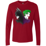 T-Shirts Cardinal / Small Bats Men's Premium Long Sleeve