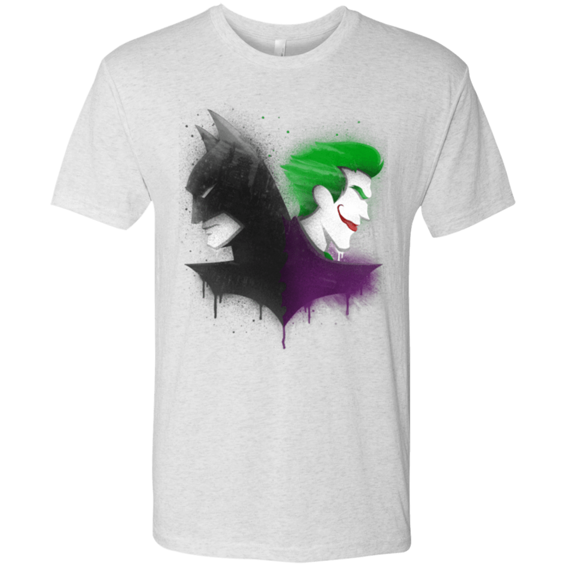 T-Shirts Heather White / Small Bats Men's Triblend T-Shirt