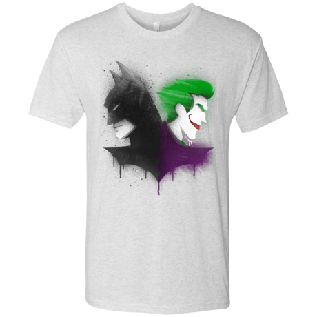 T-Shirts Heather White / Small Bats Men's Triblend T-Shirt