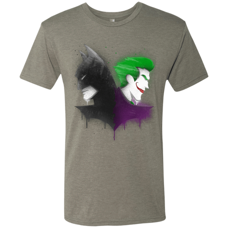 T-Shirts Venetian Grey / Small Bats Men's Triblend T-Shirt