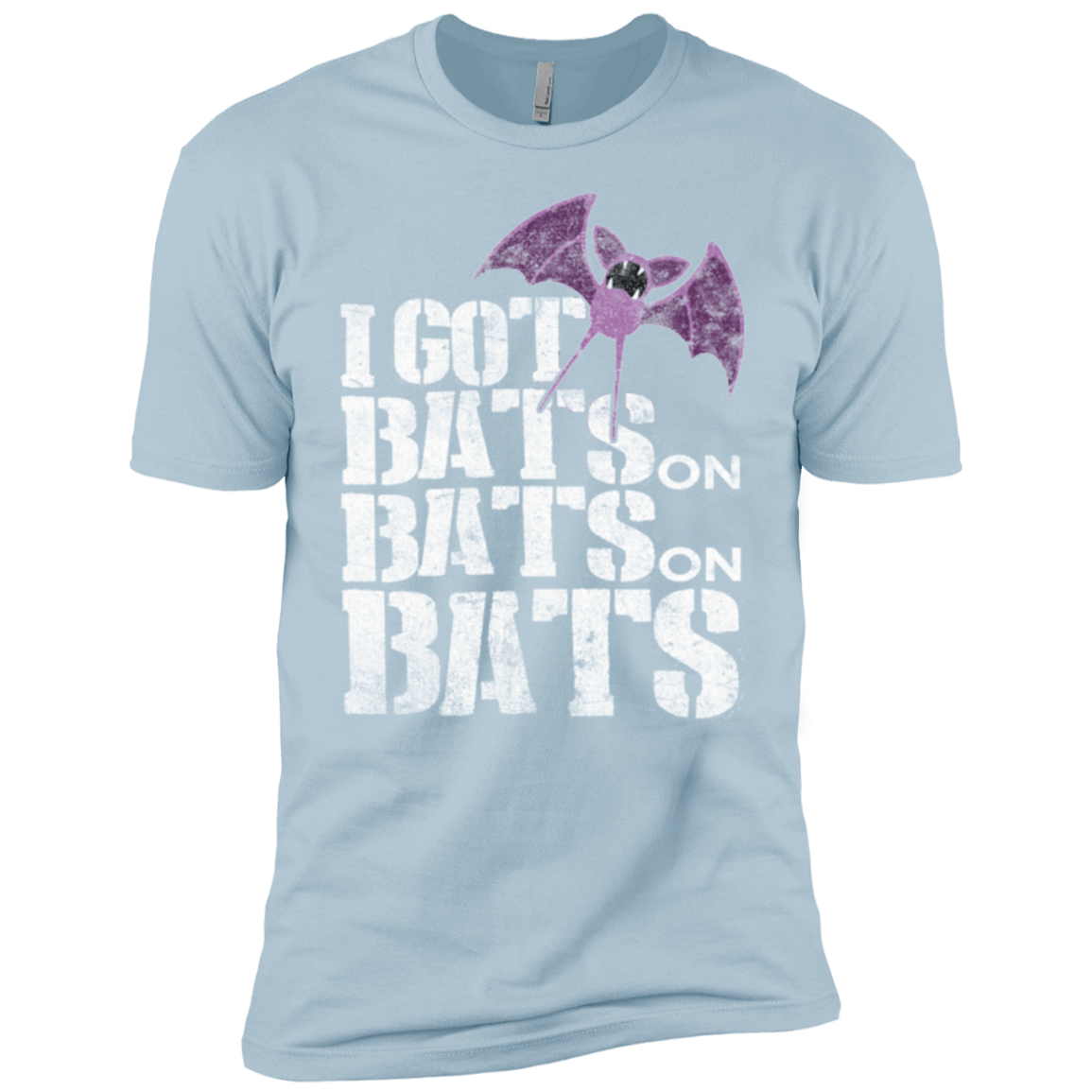 T-Shirts Light Blue / YXS Bats on Bats on Bats Boys Premium T-Shirt