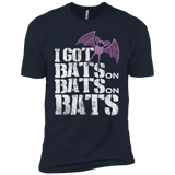 T-Shirts Midnight Navy / YXS Bats on Bats on Bats Boys Premium T-Shirt