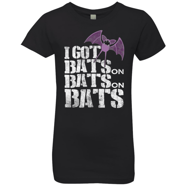 T-Shirts Black / YXS Bats on Bats on Bats Girls Premium T-Shirt