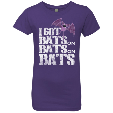 T-Shirts Purple Rush / YXS Bats on Bats on Bats Girls Premium T-Shirt