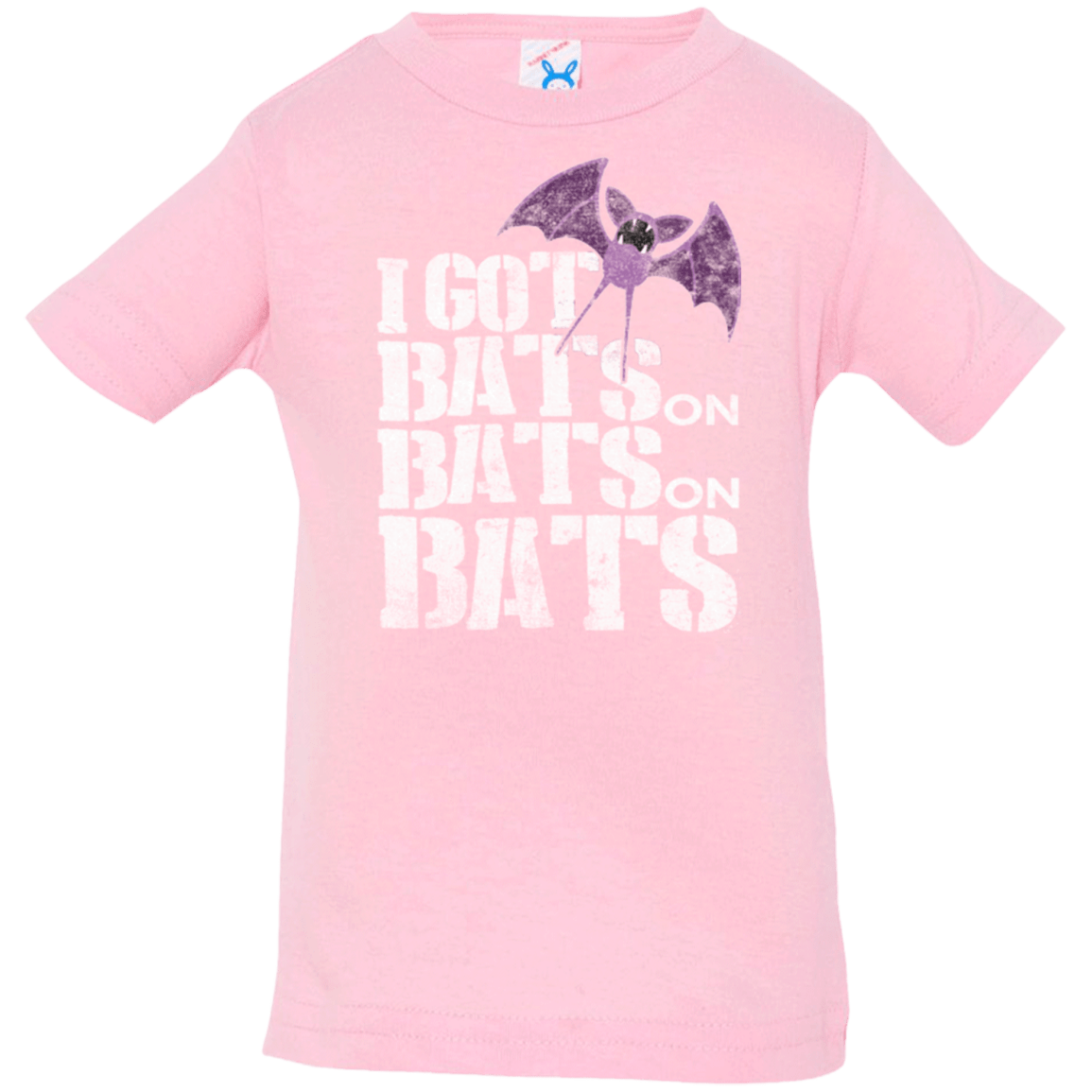 T-Shirts Pink / 6 Months Bats on Bats on Bats Infant Premium T-Shirt