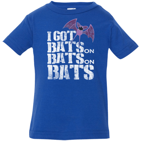 T-Shirts Royal / 6 Months Bats on Bats on Bats Infant Premium T-Shirt