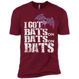 T-Shirts Cardinal / X-Small Bats on Bats on Bats Men's Premium T-Shirt