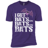 T-Shirts Purple / X-Small Bats on Bats on Bats Men's Premium T-Shirt