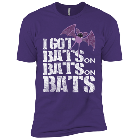 T-Shirts Purple / X-Small Bats on Bats on Bats Men's Premium T-Shirt