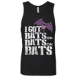 T-Shirts Black / Small Bats on Bats on Bats Men's Premium Tank Top