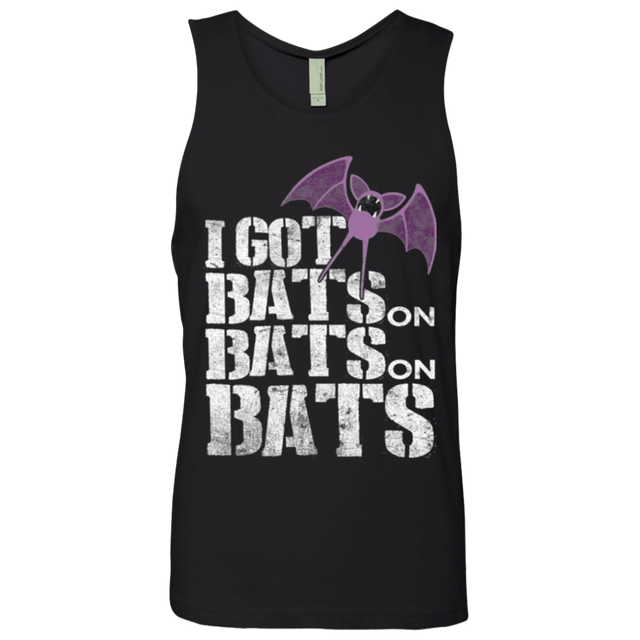 T-Shirts Black / Small Bats on Bats on Bats Men's Premium Tank Top