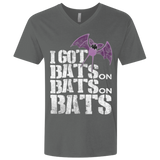 T-Shirts Heavy Metal / X-Small Bats on Bats on Bats Men's Premium V-Neck