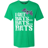 T-Shirts Envy / Small Bats on Bats on Bats Men's Triblend T-Shirt